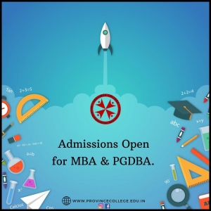 Admission open for province college.. PGDBA