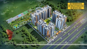 3D Township Rendering & Walkthroughs services by 3D Power