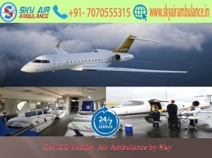 Believable Shifting by Sky Air Ambulance Service in Bokaro