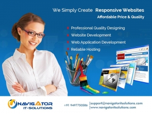 Web Design compnay in Kowdiar  Navigator IT Solutions