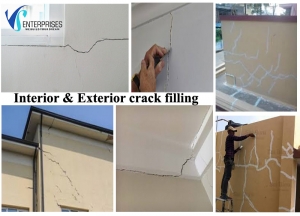 Wall Cracks Waterproofing Solutions