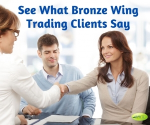 See What Bronze Wing Trading Clients Say