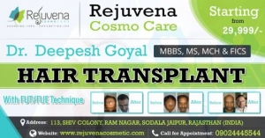 Best hair transplant clinic in Jaipur