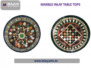 Best Marble Inlay Table Tops Maahi Arts & Exports India