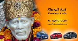 Affordable Pune Airport to Shirdi cab journey.