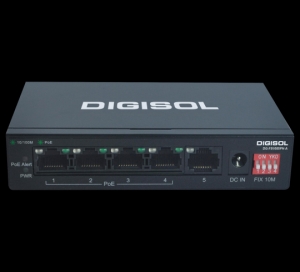 DG-FS1005PH-A (H/W Ver. A1) , DIGISOL 5 Port Fast Ethernet U