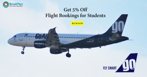 5% Off Flight Booking for Students
