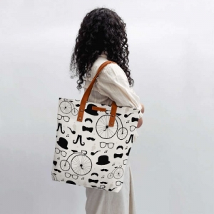 Daily Objects Hipster Icons Classic Tote Bag