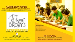 Admission Open for Fine Art, NIFT, PEARL Coaching 