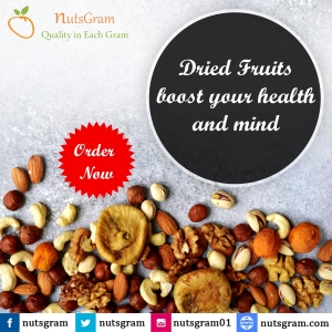 Dried fruits boost your health and mind