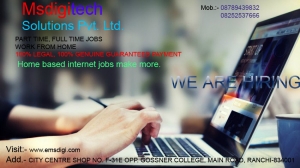Home based Internet jobs designed for Indians.