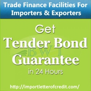 Bid Bond Guarantee / Tender Bond for Suppliers & Contractors