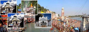Badrinath Kedarnath Gangotri Yamunotri Tour Package from Del