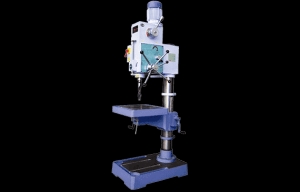 All geared radial drilling machine and radial drill machine 