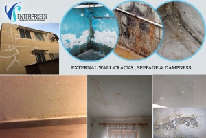 Exterior Wall Leakage Waterproofing Services
