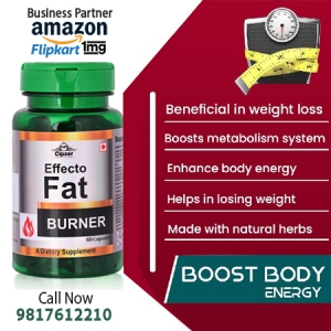 Fat Burner Capsule helps in rapid weight loss & increases en