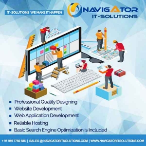 Web design company in Kollam  Navigator IT Solutions