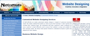 Customized Website Designing Services