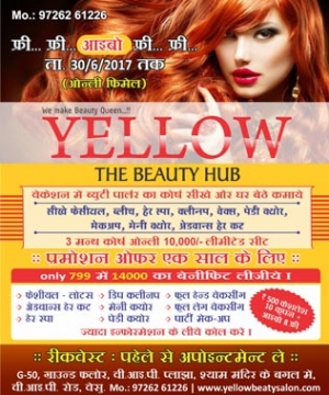 Yellow Beauty parlour and Salon in VIP - Surat