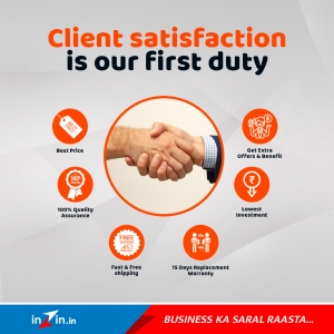 Most of our business comes from referrals of satisfied custo