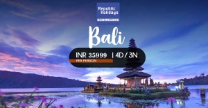 Bali Tour Package from Delhi, Book Bali Tour Package, Republic Holidays Travel Services