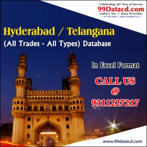 Get Hyderabad & Telangana Database in Excel Format