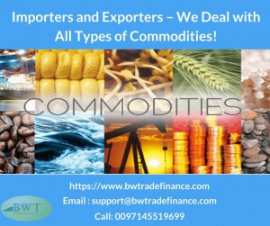 Importers and Exporters – All Types of Commodities