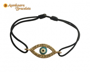 Evil Eye gold Bracelet with diamonds for men and women