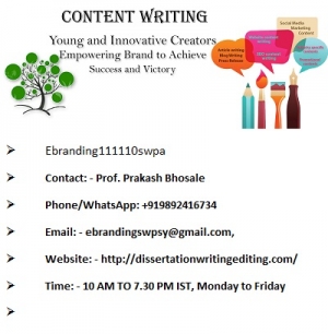 Top Class Content Writing Services in Indore Region