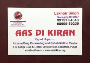 Aas di kiran Best rehab centre in punjab