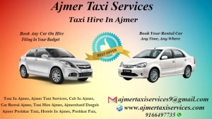 Ajmer To Udaipur Taxi Fare , Ajmer To Jodhpur Taxi Fare ,