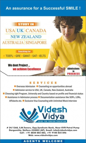 VIDESH VIDYA Guide For Foreign Education