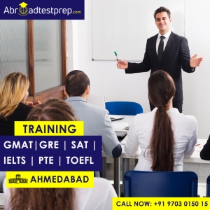 GRE, GMAT, IELTS, TOEFL, PTE, and SAT Training at Ahmedabad