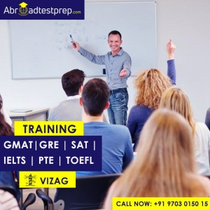 GRE, GMAT, PTE, SAT, and TOEFL Training at Visakhapatnam