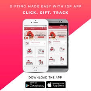 Experience on the go Gifting - Download IGP Gifts App