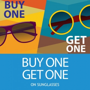 Buy A Pair of Branded Sunglasses & Get another Pair FREE