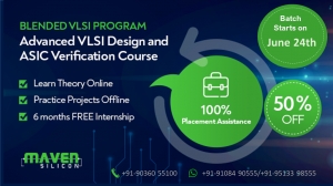  Blended VLSI Design and Verification Course - Online RN