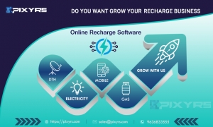 Pixyrs Softech All types Recharge Software 