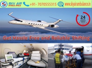 Very Reliable for ICU Patient Transfer in Patna by Sky
