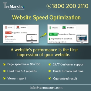 Page speed optimization services