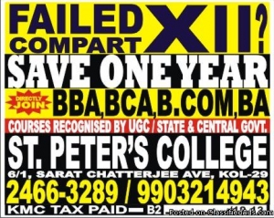 Failed / Compart XII?  Save One Year