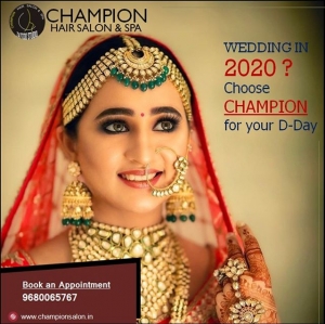 Makeup Artist in Udaipur Champion Salon & Spa  