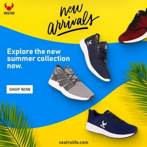 Men Summer Shoe Sale – Buy Vostro Men Shoes Online at Best P