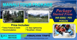 HIMACHAL TOUR PACKAGES FROM YOUR DOORSTEP
