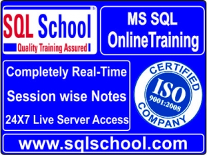 EXCELLENT PROJECT ORIENTED Online REALTIME TRAINING ON SQL S