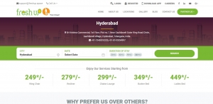 Hourly Stay Hotels in Hyderabad | Luxury Hotel | Freshup