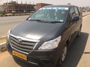 Book Innova cab/taxi for Outstation Trip - Per KM rate 13RS