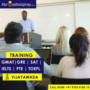 GRE, GMAT, PTE, SAT, IELTS, and TOEFL Training at Vijayawada