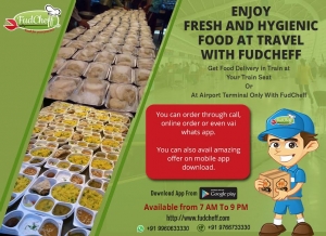 Get Food Delivery In Train, At Your Train Seats With FudChef