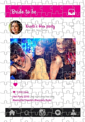 Personalised Bride To Be Puzzle